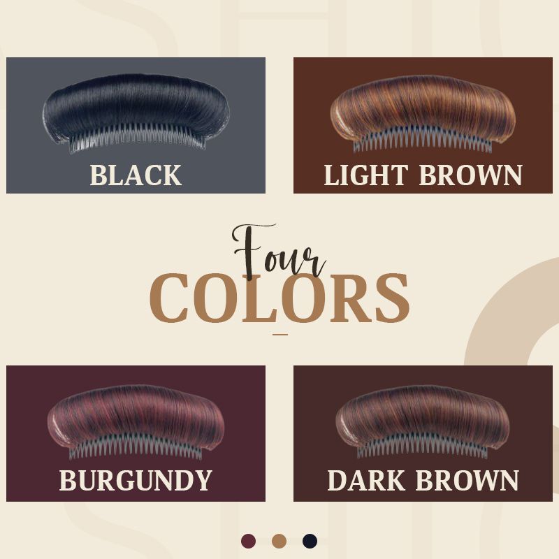 ✨Niewidoczna, puszysta podkładka do włosów