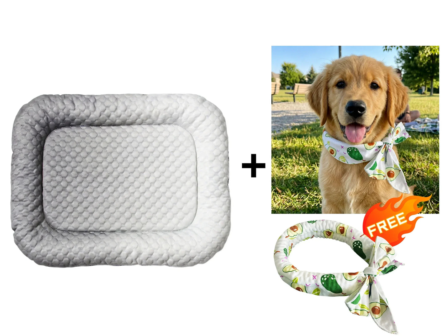 🐶💕 Hűsítő gél alátét kutyáknak és macskáknak – Azonnali lehűlés, kényeztető pihenés és huzatmentes biztonság 🐾❄️