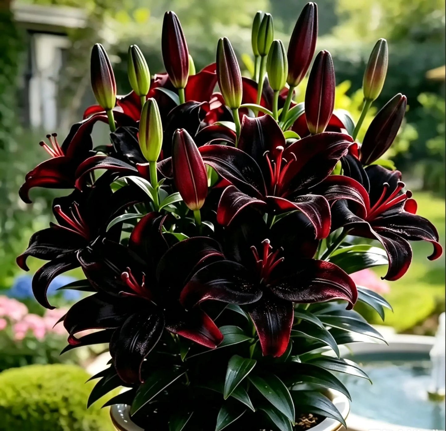 Black Magic Lily🌺Illatliliom hagymák – Friss és édes