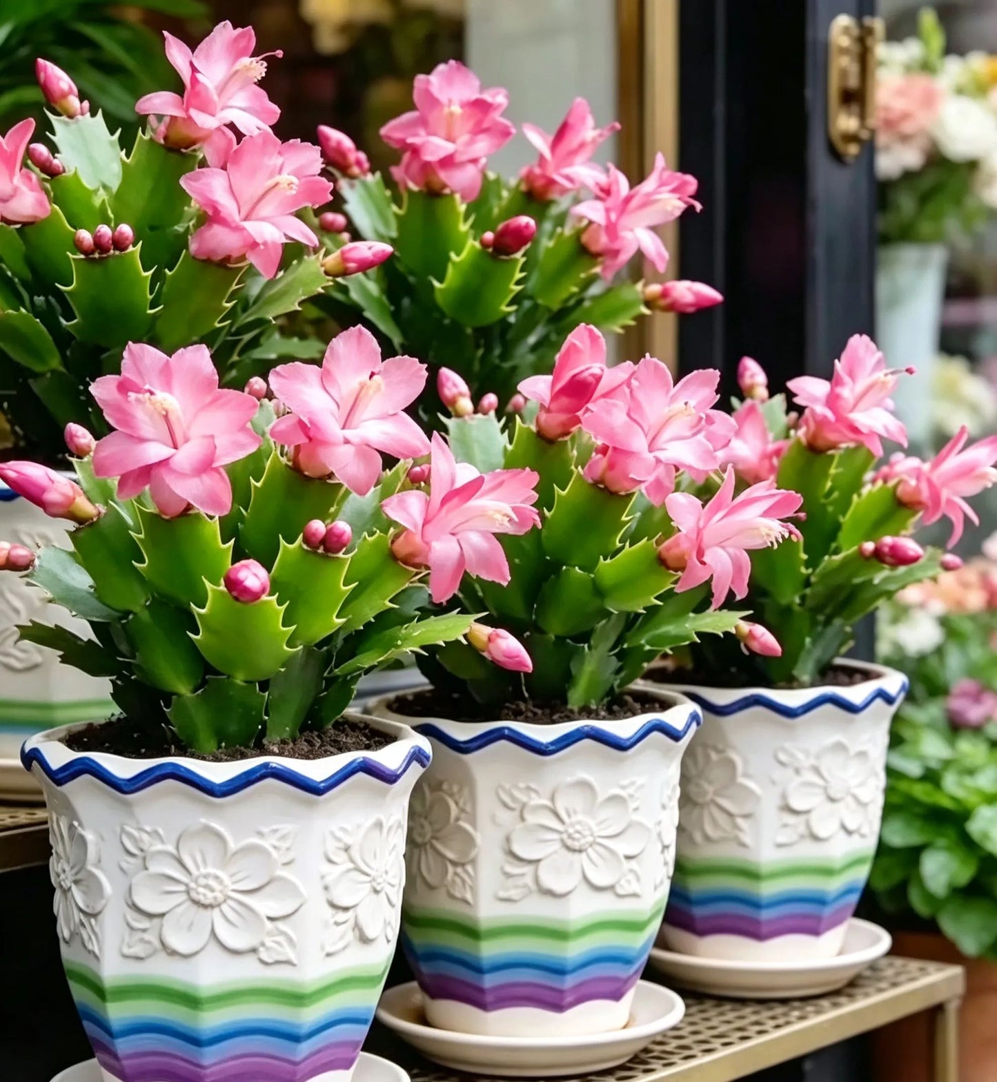 🦀Keverős színű Schlumbergera hagymák – Könnyen kezelhető virágok minden árnyalatban, még télen is ❄️🌈