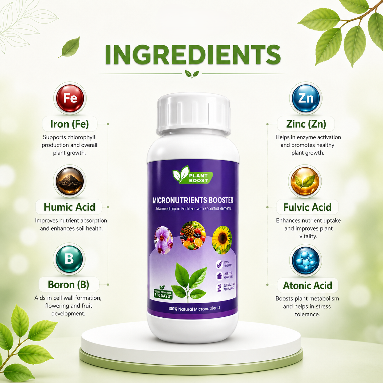 Plant Boost mikrotápanyag-erősítő