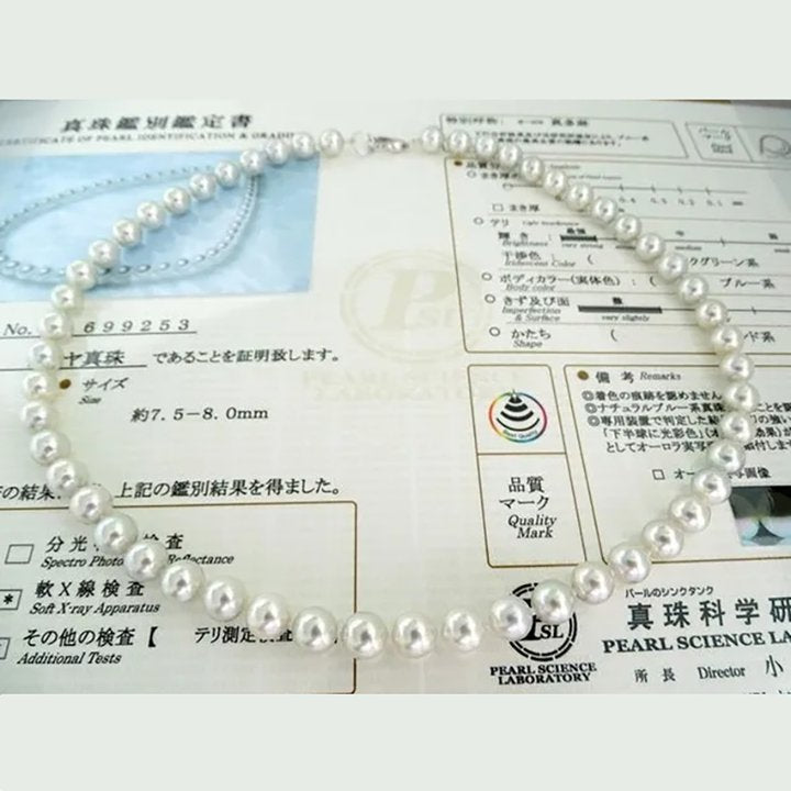 Japán AAAA - Akoya Pearl Necklace