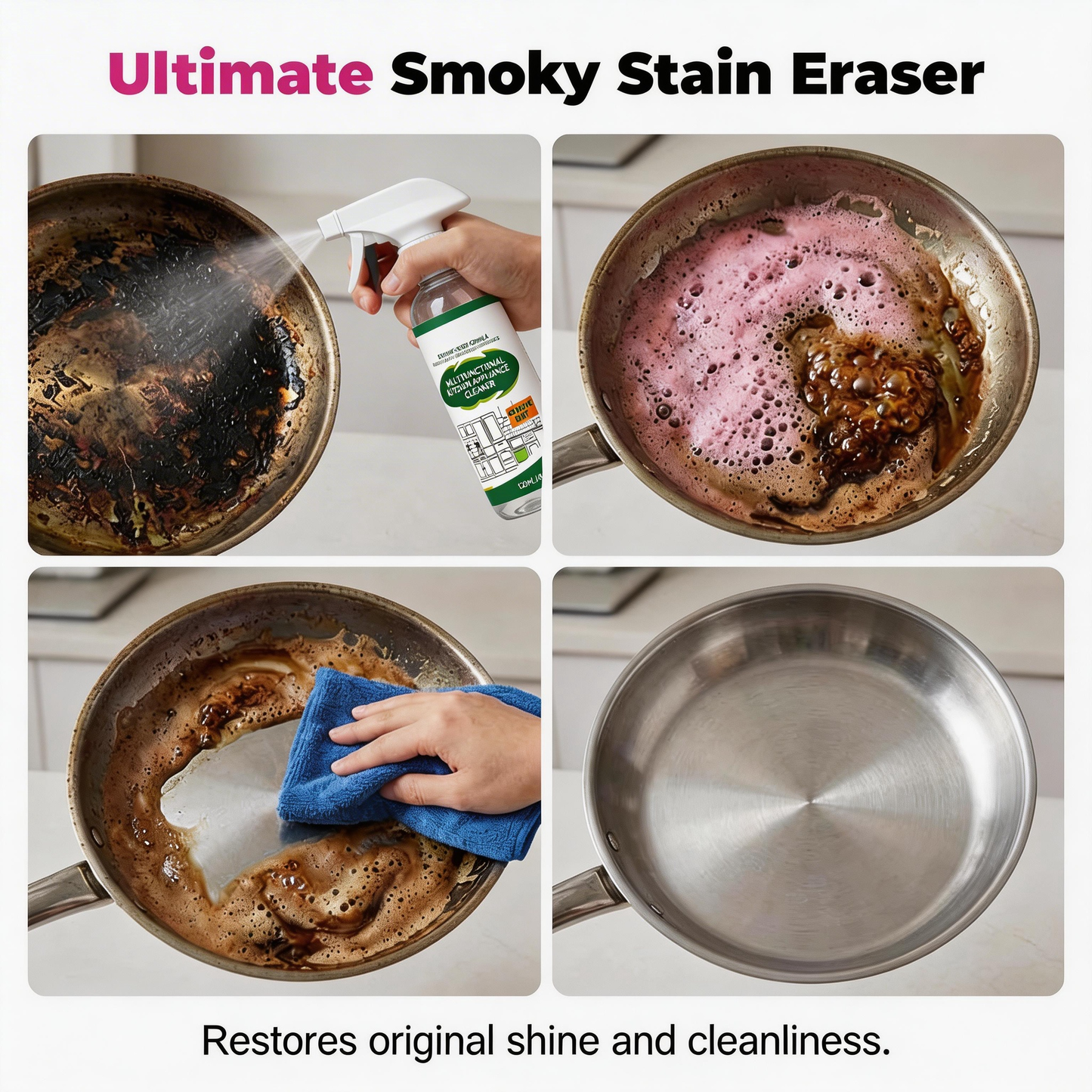 🔥 Állítsa vissza grillje fényét azonnal – Erős hatású grillzsíroldó spray – Utánvétes 🍖