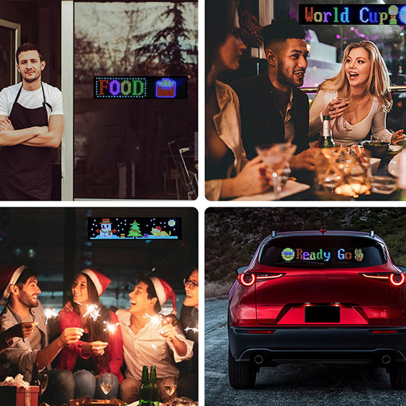 [Ekskluzywna produkcja] 🔥Lampa samochodowa Devil's Eye LED Soft Screen