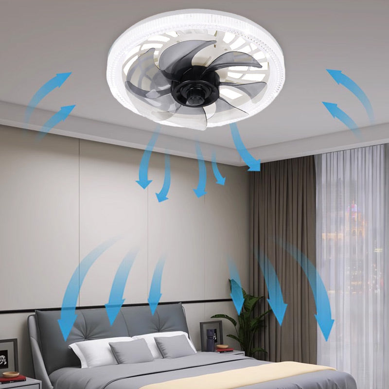 💨50% kedvezmény🏠2 az 1-ben Mute állítható ventilátorlámpa távirányítóval