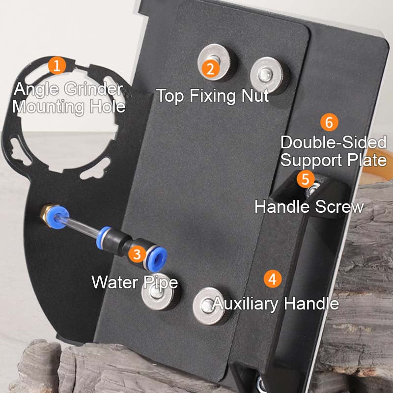 🔥Stojak szlifierki kątowej do cięcia płytek pod kątem 45°C