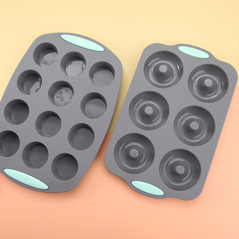 Zestaw silikonowych foremek do ciasta do łatwego pieczenia
