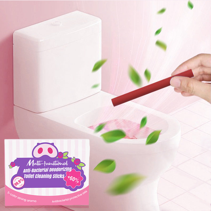🌸 7 az 1-ben WC tisztító pálcikák | Antibakteriális formula, kellemes illat – könnyen eltávolítja a foltokat és a vízkövet