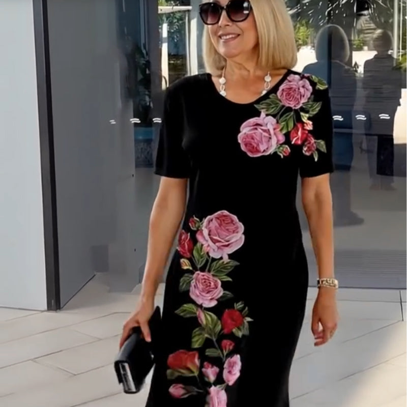 🌹🌹Lekka letnia sukienka z nadrukiem 3D