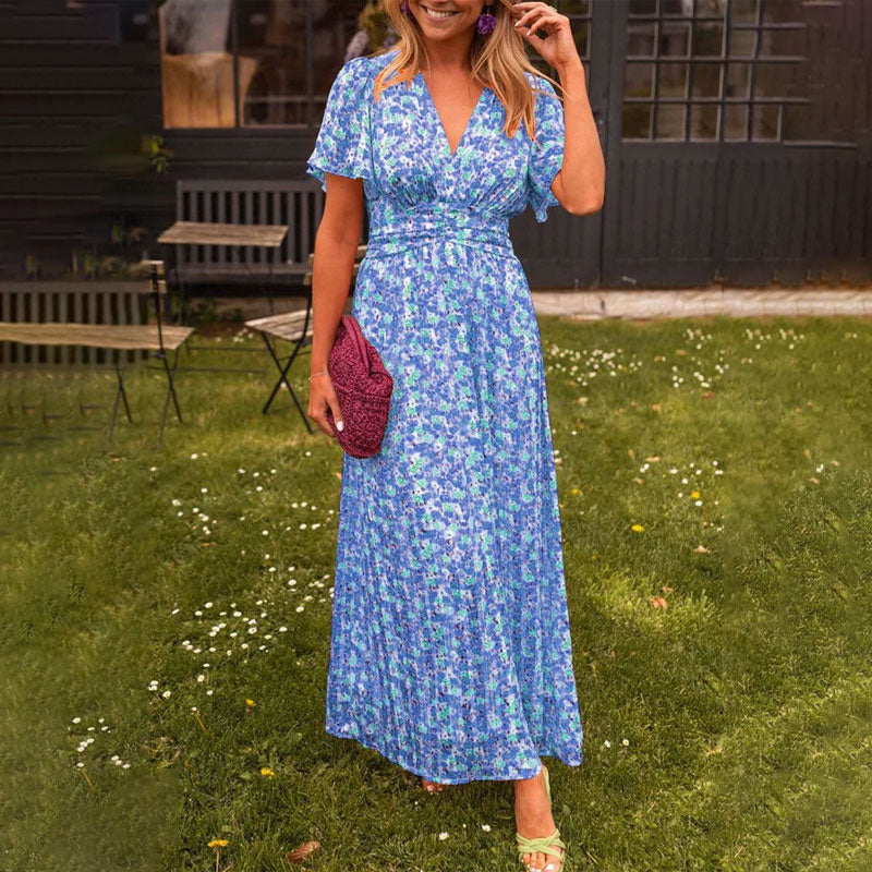🎉【S-3XL】💃 Słodkie sukienki vintage w kwiaty dla kobiet🌹