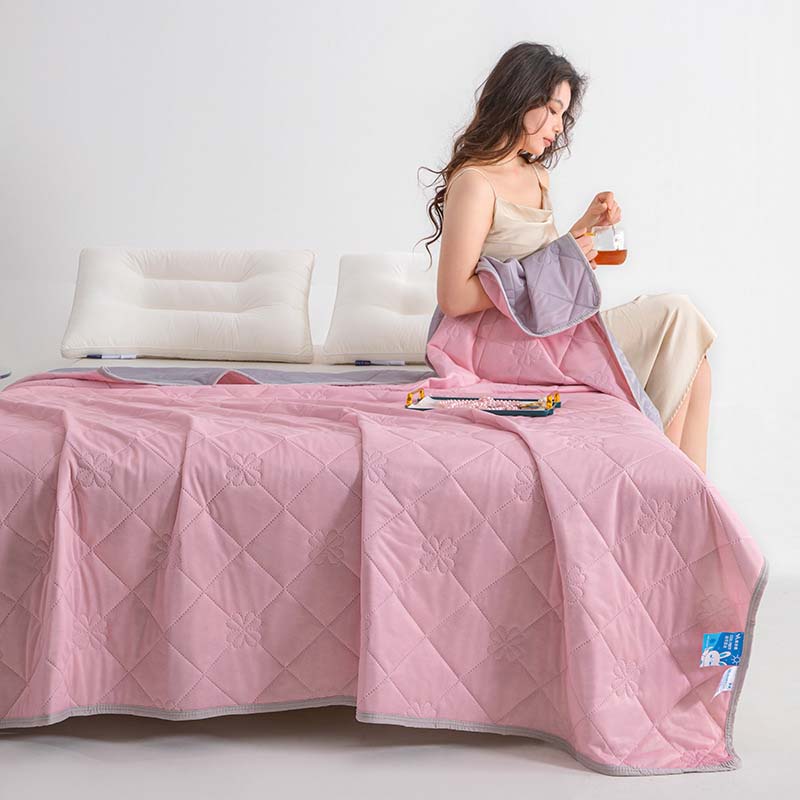 ❄️Breathable Nyomtatott mosható nyári hűsítő paplan💤