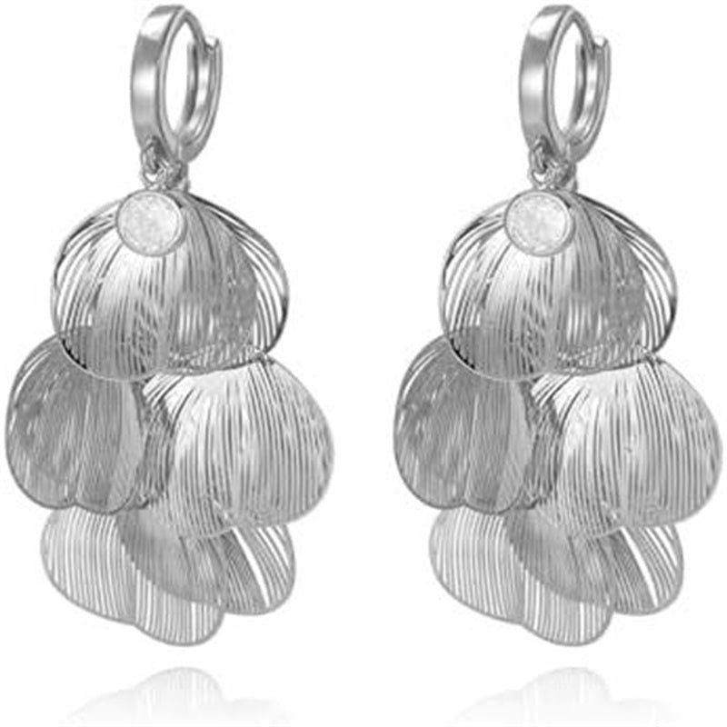 🍀Kolczyki damskie z zawieszką w kształcie liścia