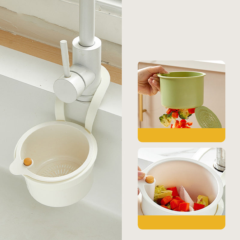 Wygodny kosz na śmieci do zlewu kuchennego