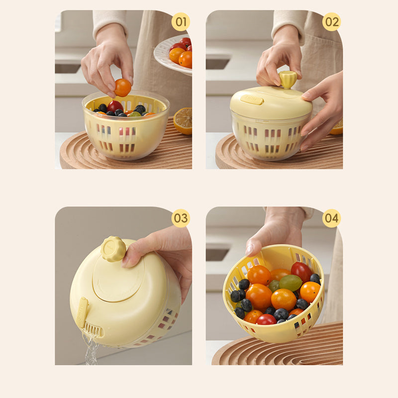 Wielofunkcyjna Myjka i Odwadniacz do Owoców