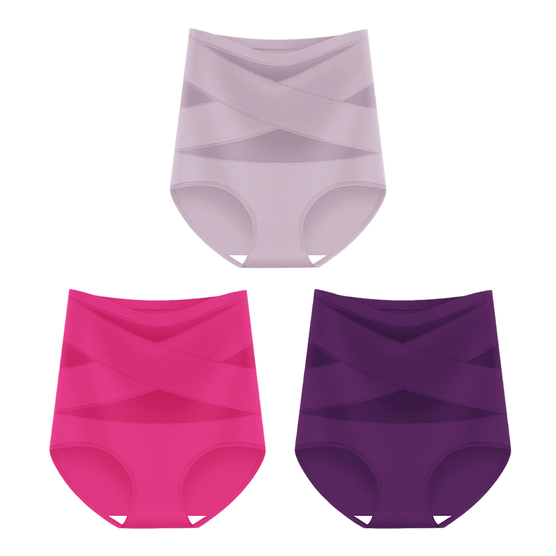 🌸 [S-3XL] 💗 Női magas derekú haskontroll alsónemű 🥰