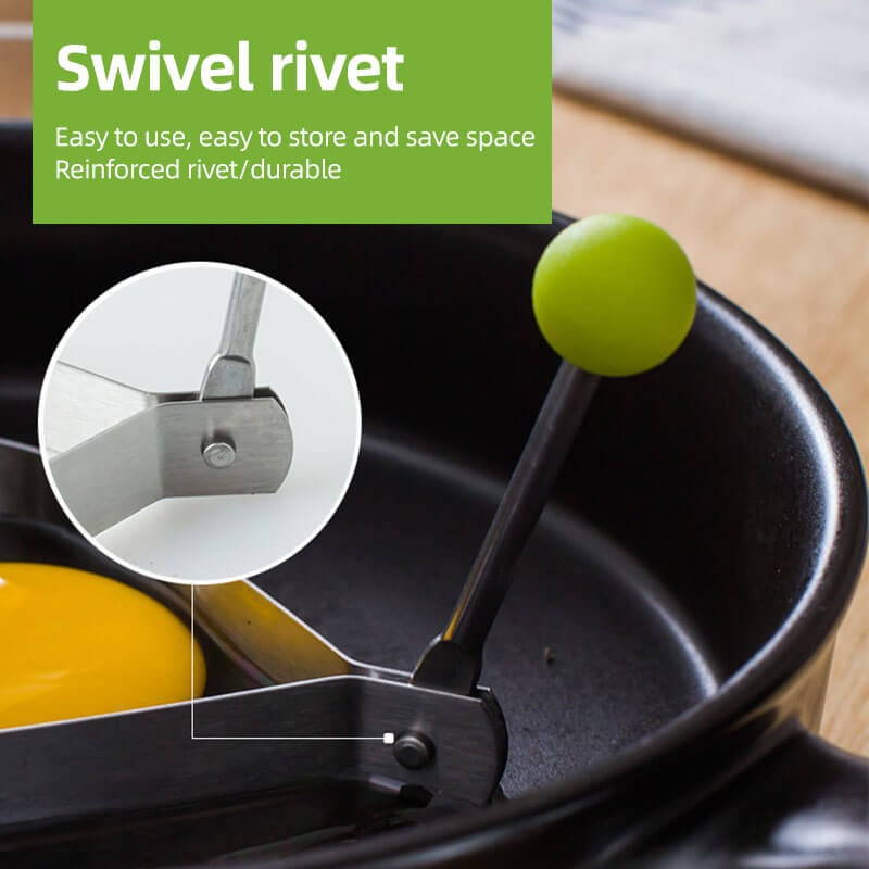 🍳Rozsdamentes acél tükörtojásformák💖