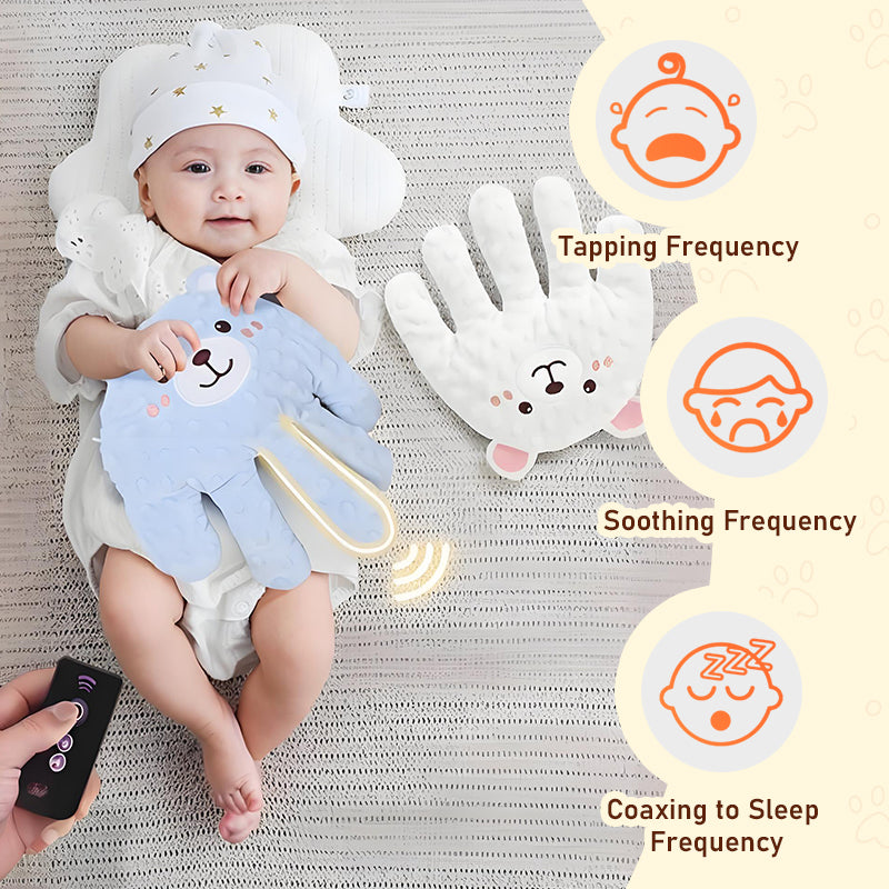 👼Inteligentna, kojąca dłoń dla śpiących niemowląt – Sleep z pilotem