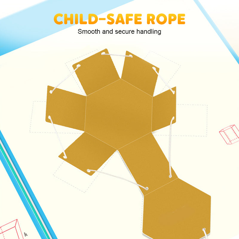 👶✨Książka do nauki geometrii 3D