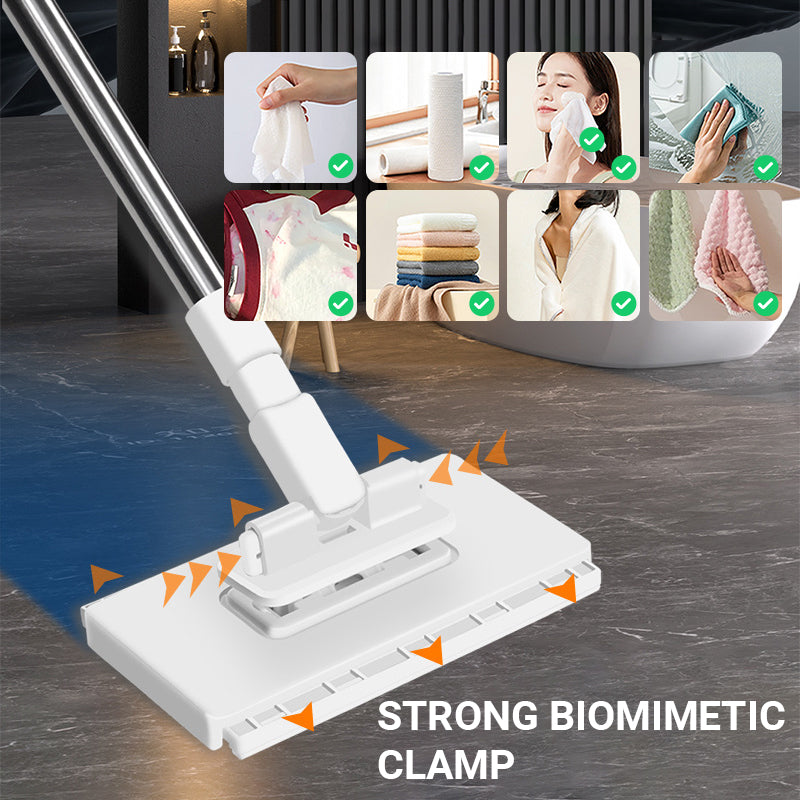 💥Oferta specjalna ograniczona czasowo🏠Mop z czterema ściereżkami wielokrotnego użytku