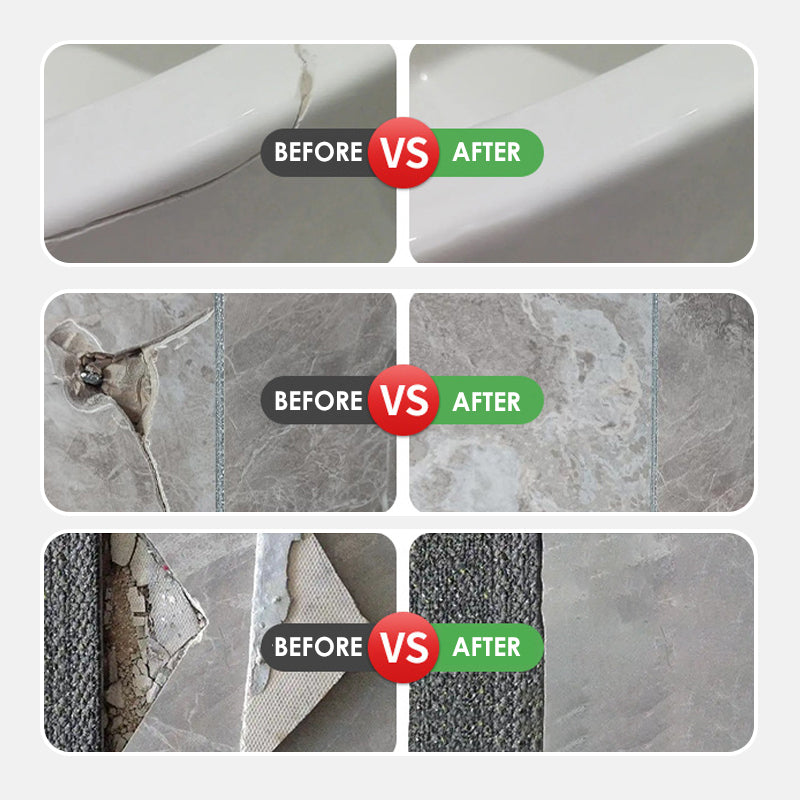 Potężny zestaw do naprawy porcelany – podwójna tubka