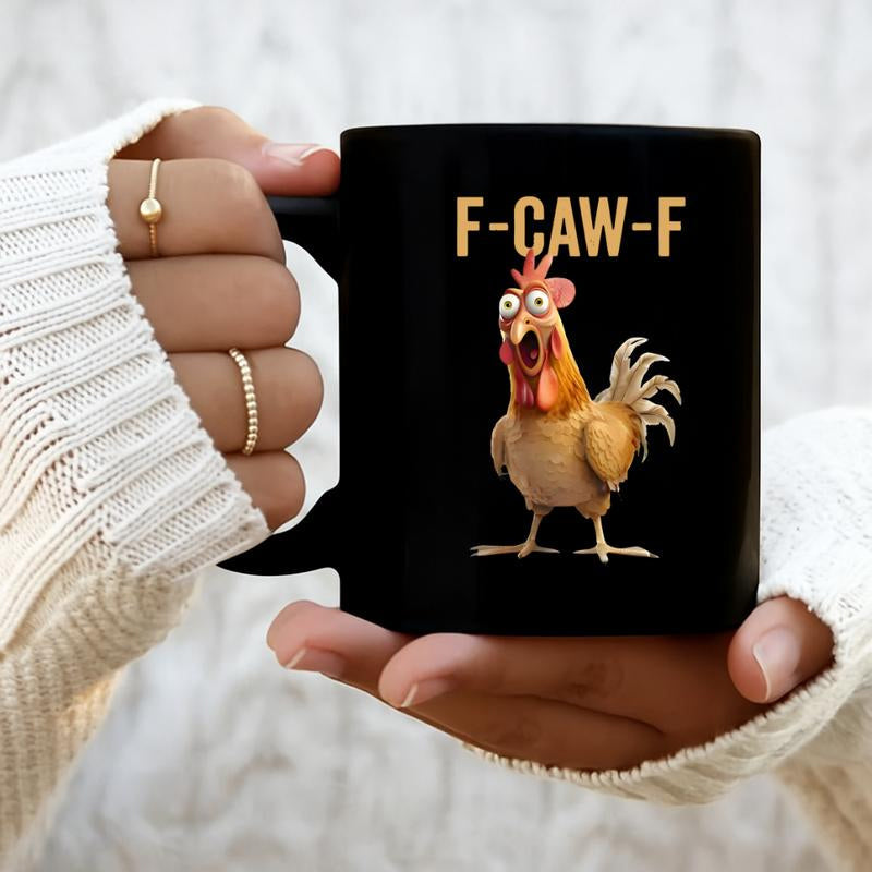 F-Caw-F vicces csirkés bögre