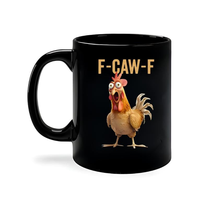 F-Caw-F vicces csirkés bögre