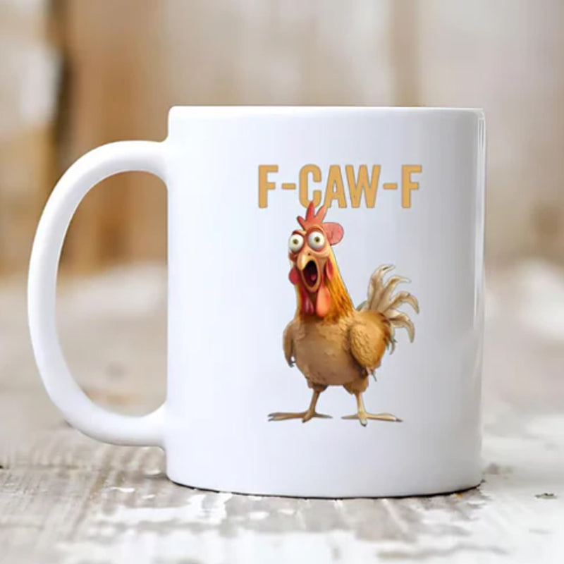 F-Caw-F vicces csirkés bögre