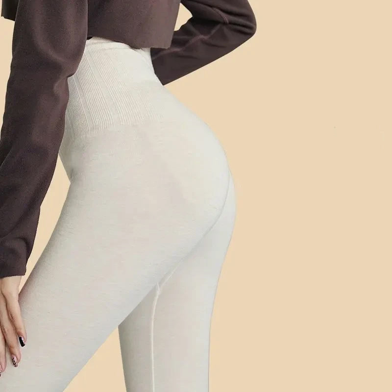 Női puha, testhezálló termikus leggings