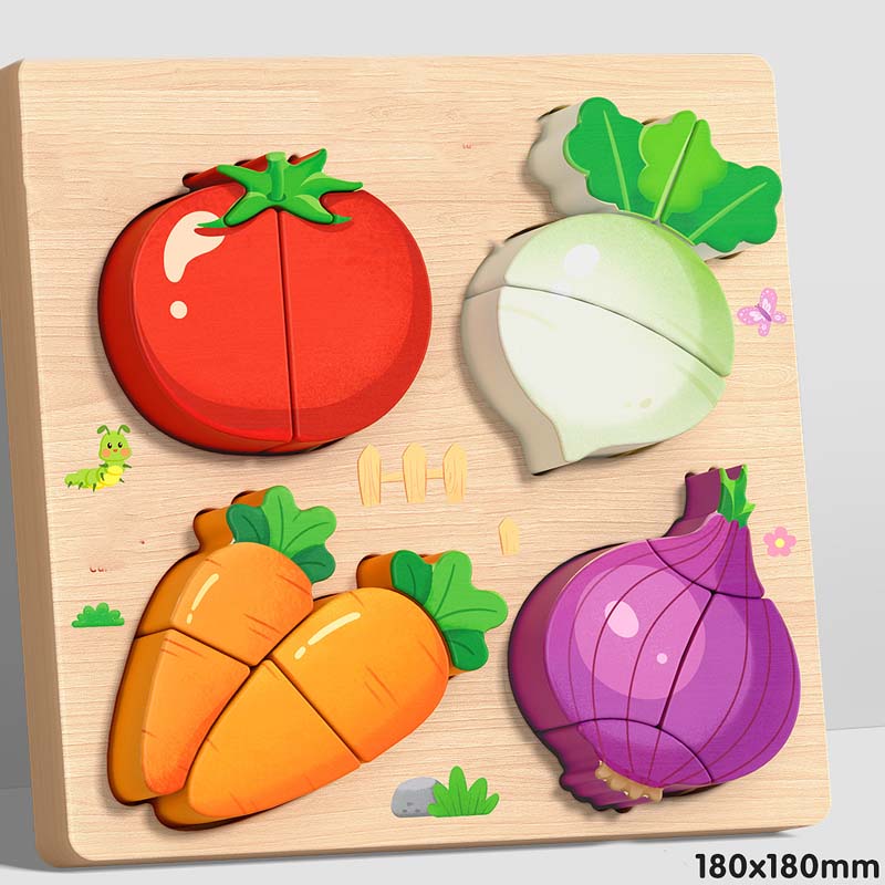 🔥Kup 2 i otrzymaj 2 gratis🦖Edukacyjne puzzle 3D z drewna