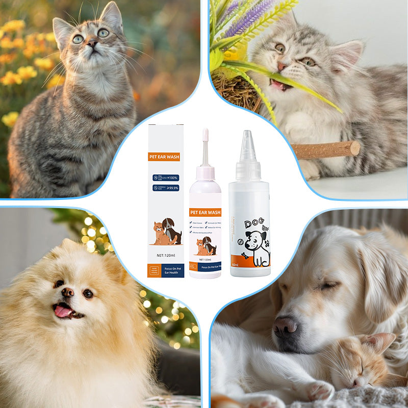 【✨Kup 1 i otrzymaj 1 gratis】🐱Środek do czyszczenia uszu dla psów i kotów