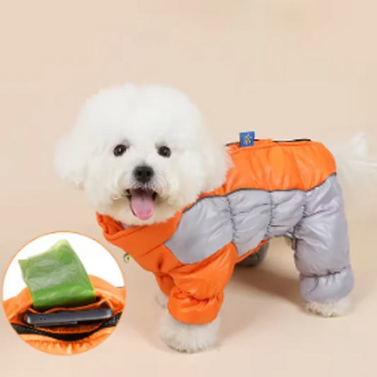 ❄️🐶 Fényvisszaverő, vízálló, szigetelt kabát kisméretű kutyák számára 🐕🐾
