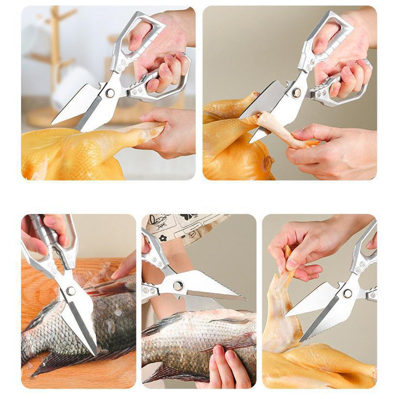 🔥🍖 Multifunkcionális, nagy teljesítményű konyhai olló ✂️👨‍🍳