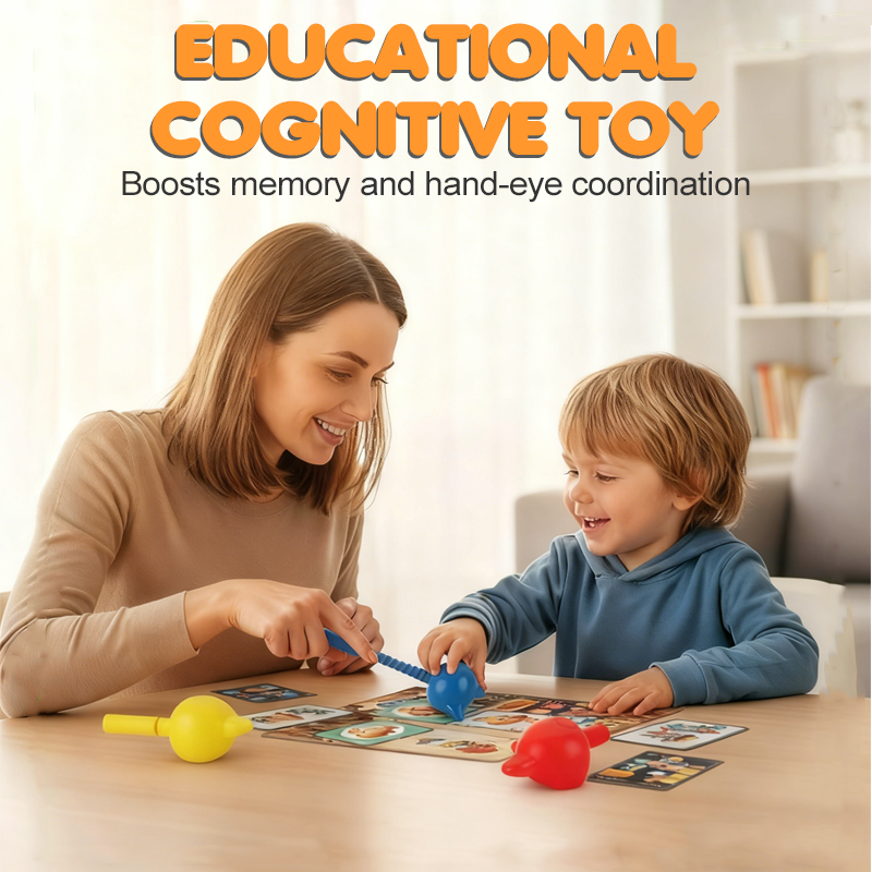 ✨🧠 Oktató és szórakoztató játék! Gyakorolja a szem-kéz koordinációt + a memóriát az egészséges agyfejlődésért!