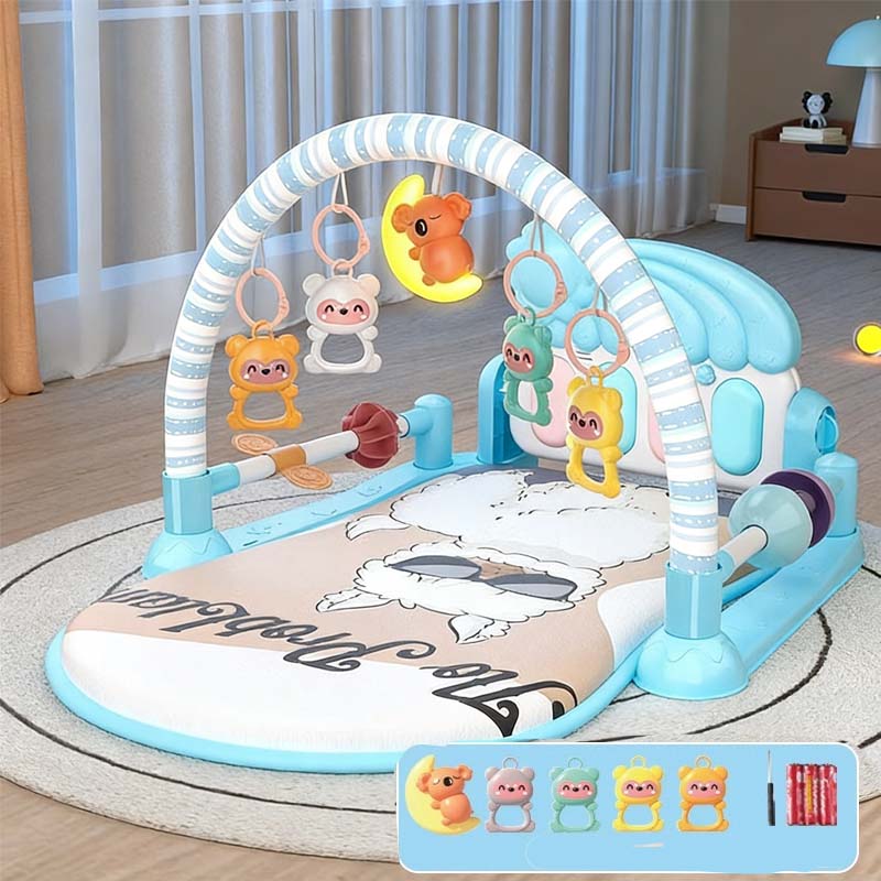 🎁Mata do zabawy z muzycznym pianinkiem dla niemowląt 3 w 1