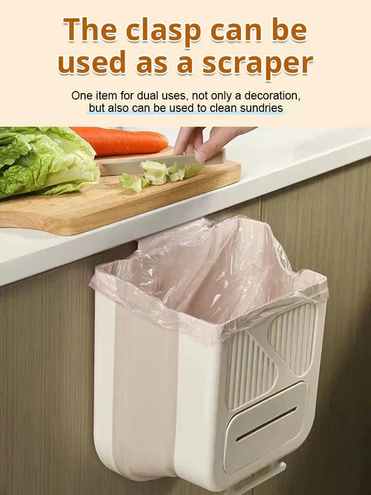 💥Összecsukható akasztható konyhai szemetes🗑️