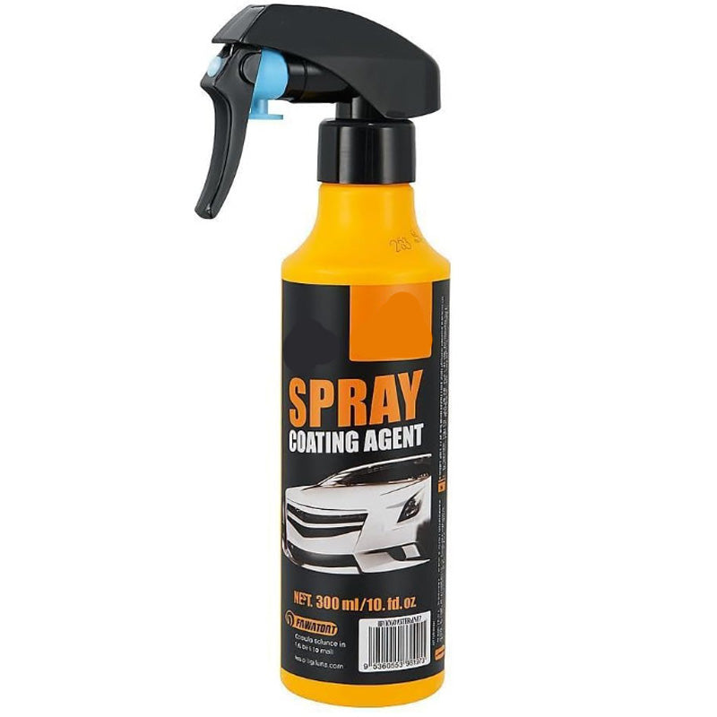 3 az 1-ben SiO₂ kerámia gyorsbevonat spray – vízmentes mosás, csíkmentes fényesség és esőtaszító védelem