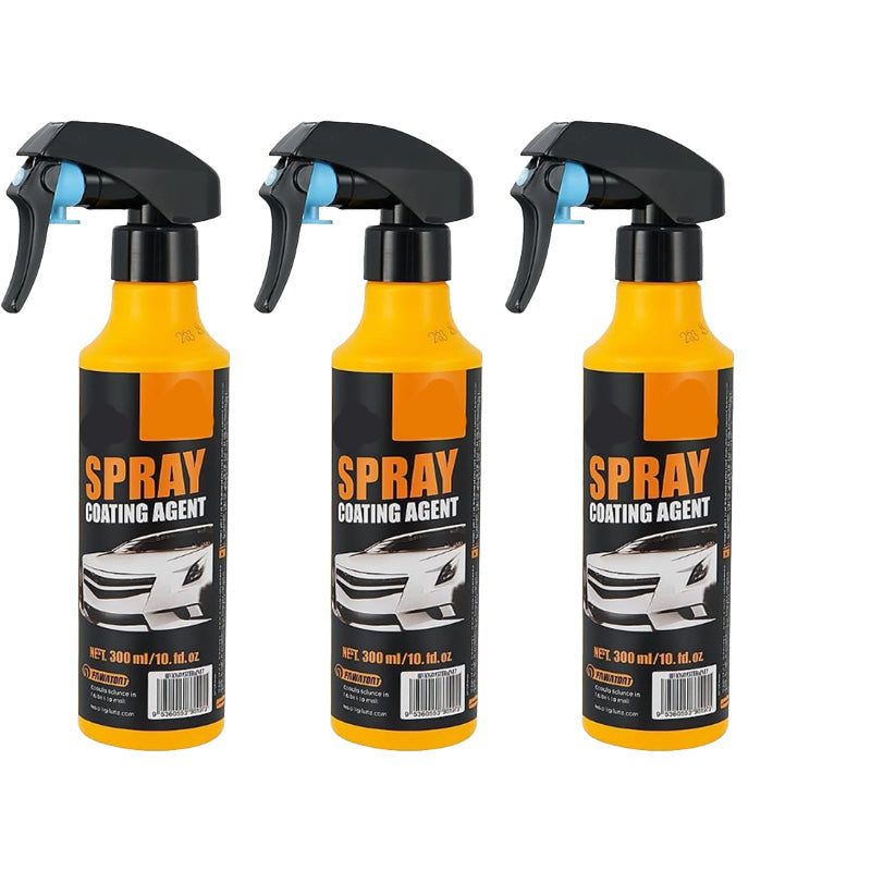 3 az 1-ben SiO₂ kerámia gyorsbevonat spray – vízmentes mosás, csíkmentes fényesség és esőtaszító védelem