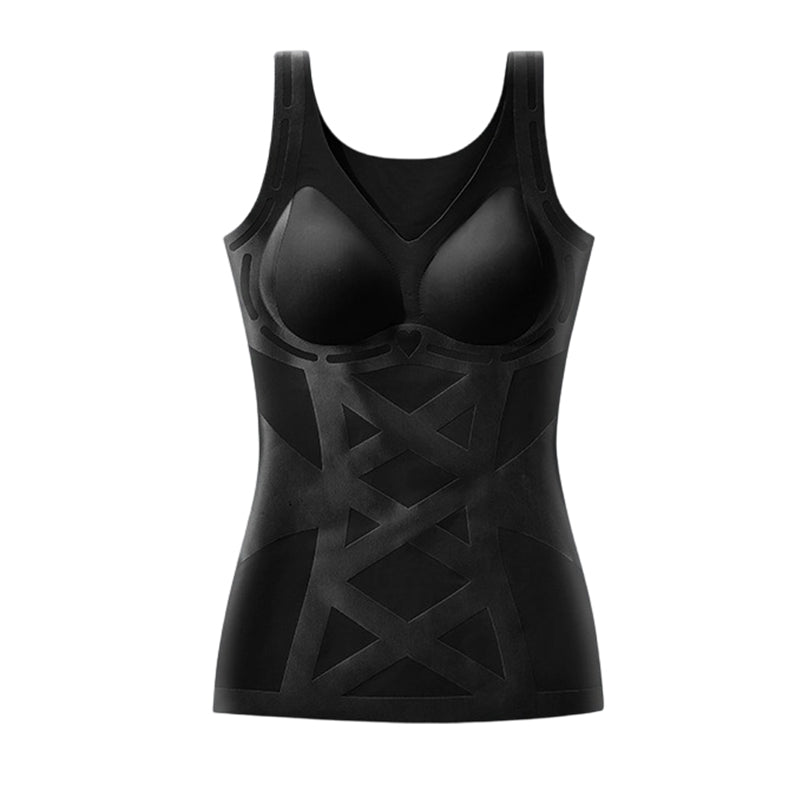 💃Varratmentes, alakformáló camisole beépített melltartóval✨