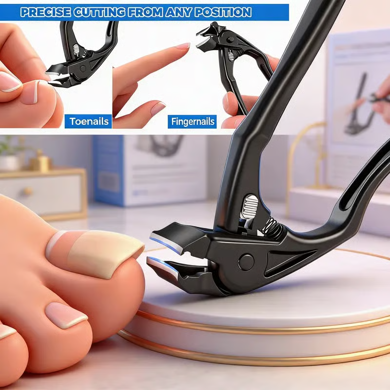 🦶Prémium rozsdamentes acél körömvágó csipesz✂️