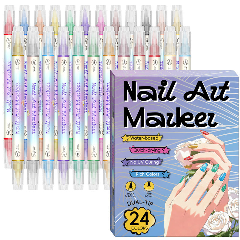 🎨 Szettben kapható körömrajzoló tollak – Egyszerű DIY manikűr és pedikűr otthonra