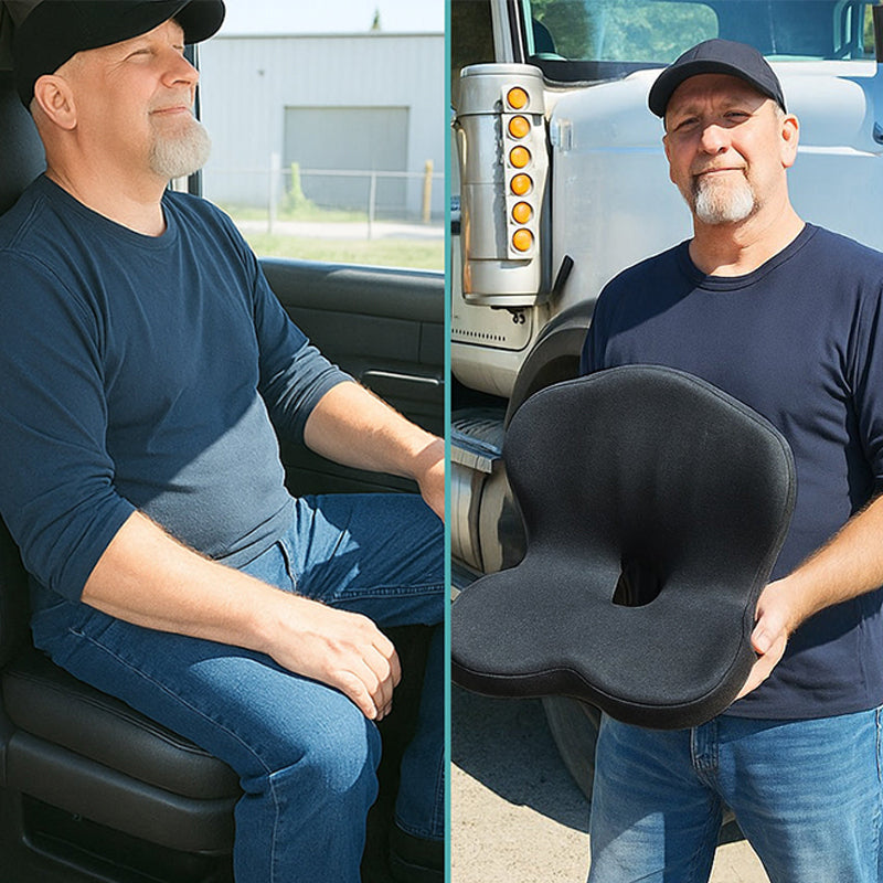 🚀Ergonómikus ülőpárna deréktámasztékkal💺
