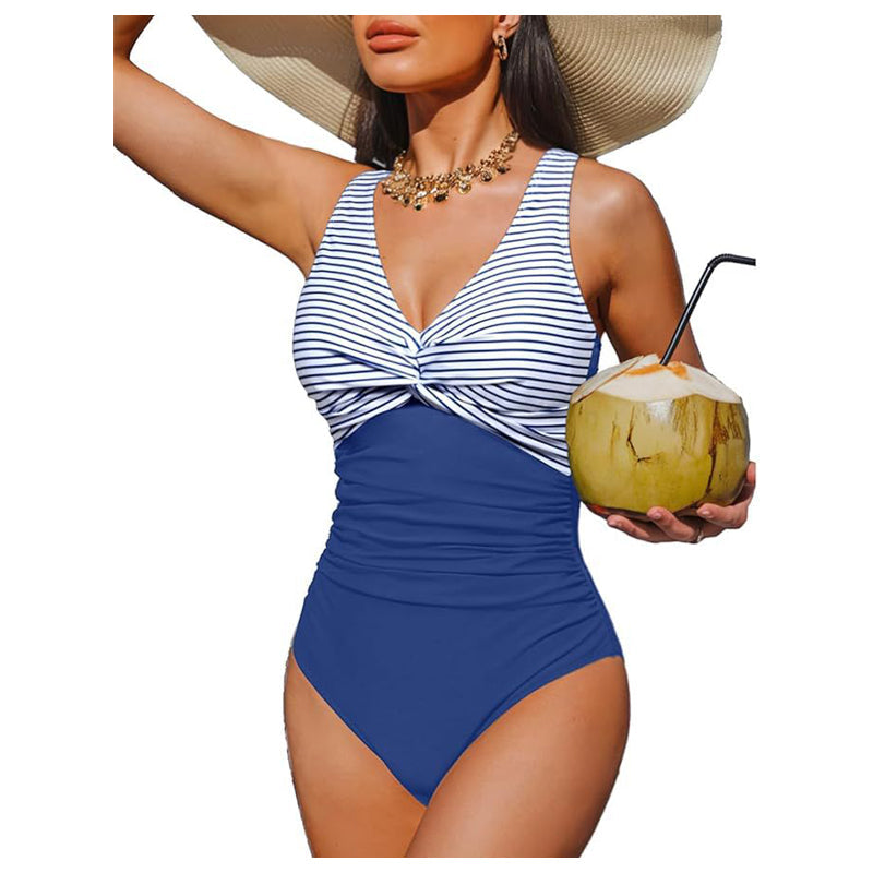☀️🏖️ Női, derékvonalat kiemelő egyrészes fürdőruha 🩱 Strandoláshoz kiemelt alakformálással 💕