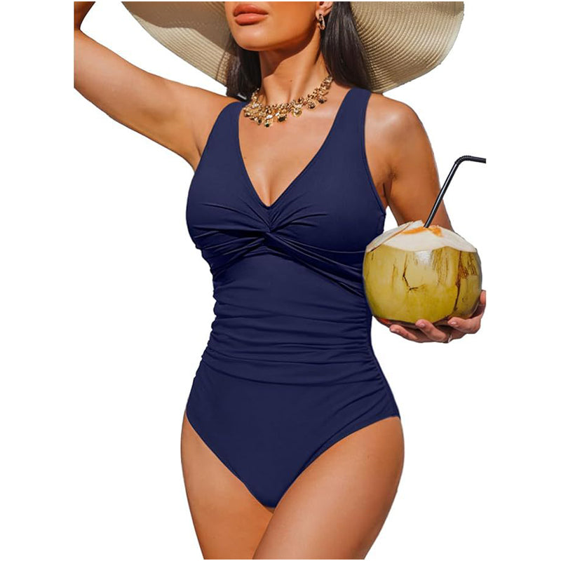 ☀️🏖️ Női, derékvonalat kiemelő egyrészes fürdőruha 🩱 Strandoláshoz kiemelt alakformálással 💕