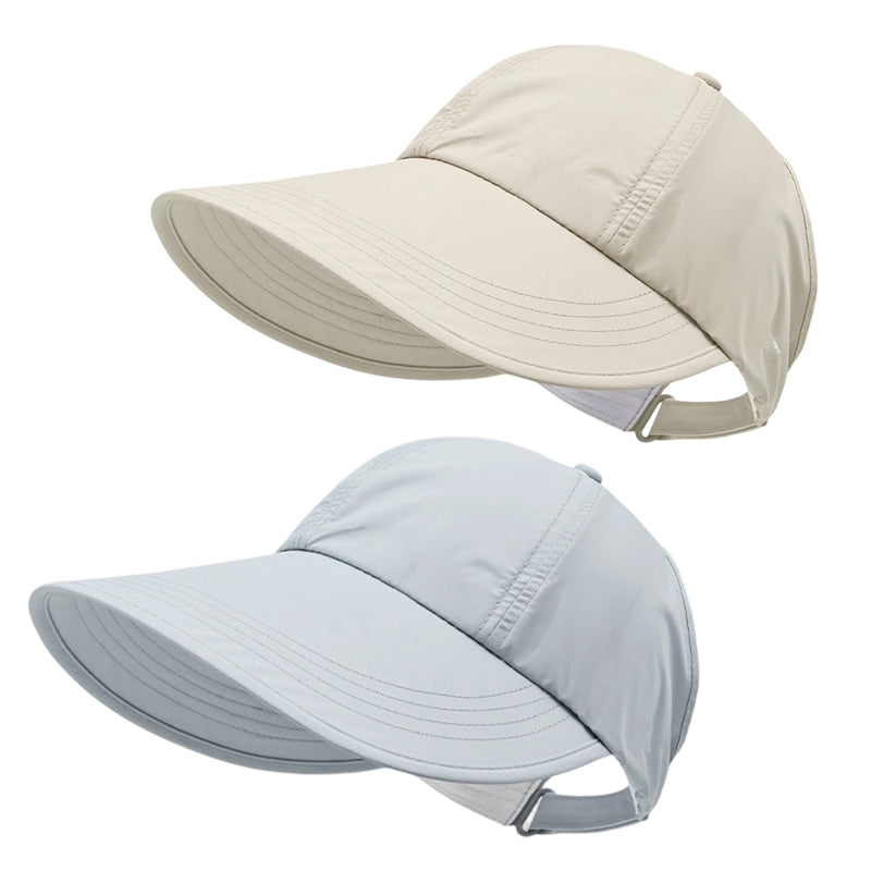 ☀️🧢 Stílusos Női Napellenző – Baseball Dizájn, Széles Karima & Kényelem 🎁💖