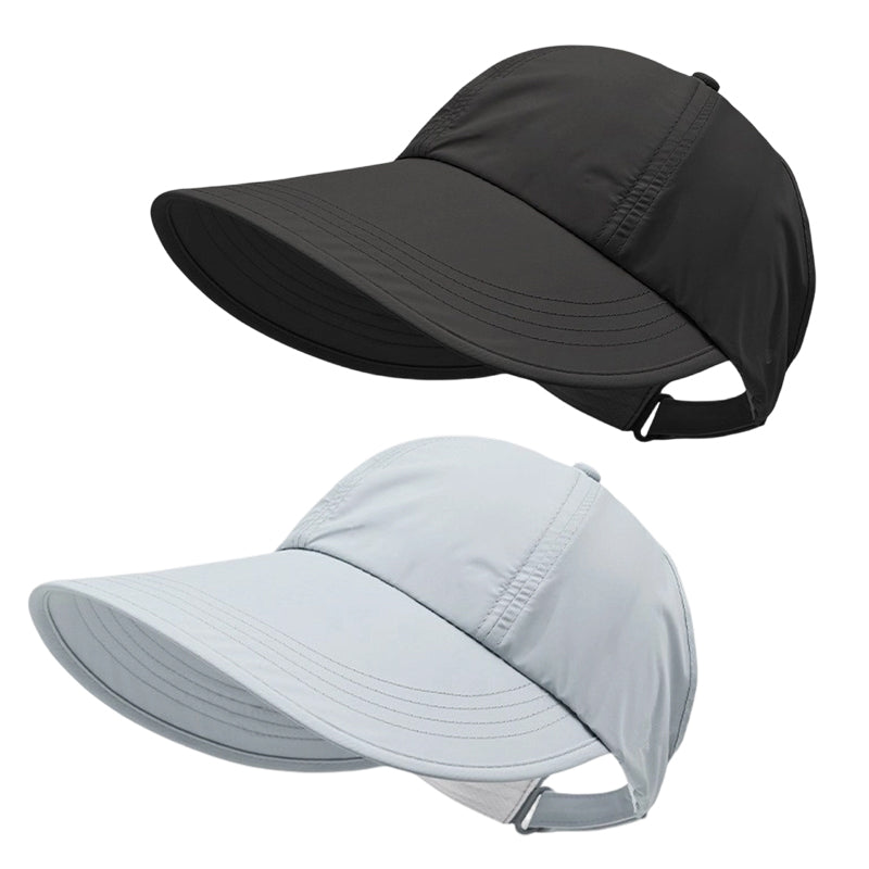 ☀️🧢 Stílusos Női Napellenző – Baseball Dizájn, Széles Karima & Kényelem 🎁💖