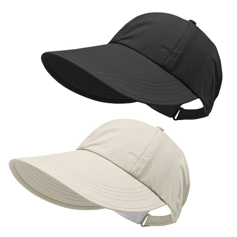 ☀️🧢 Stílusos Női Napellenző – Baseball Dizájn, Széles Karima & Kényelem 🎁💖