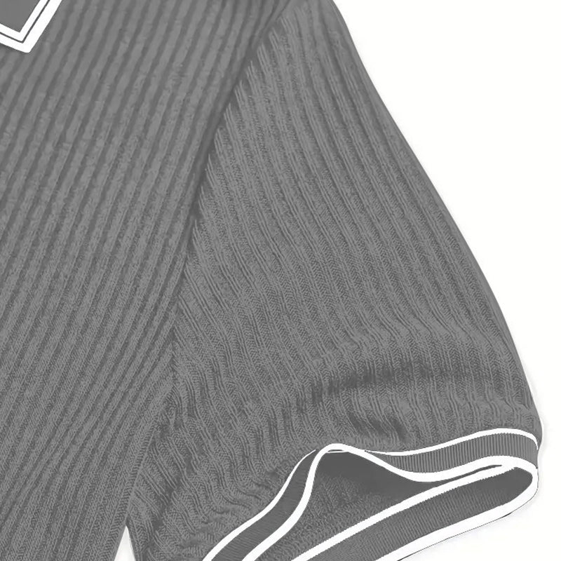 👕 Somrig Laza ing rövid ujjakkal és steppelt béléssel – légies pamut, modern fazon, tökéletes a pihentető napokra 🏖️