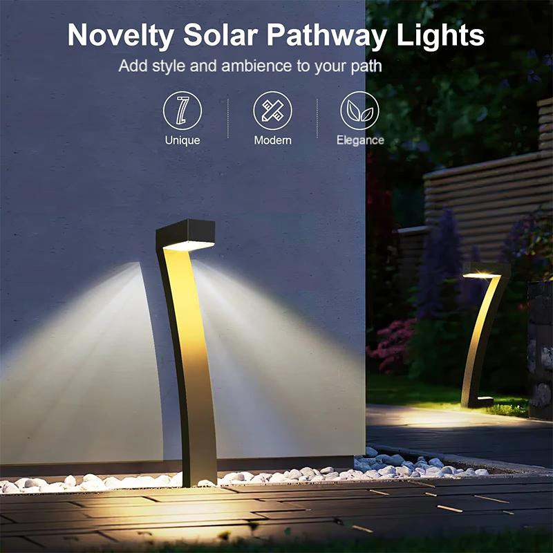 ⏳⏰Kreatywne, wodoodporne solarne lampy ścieżkowe🏡💡