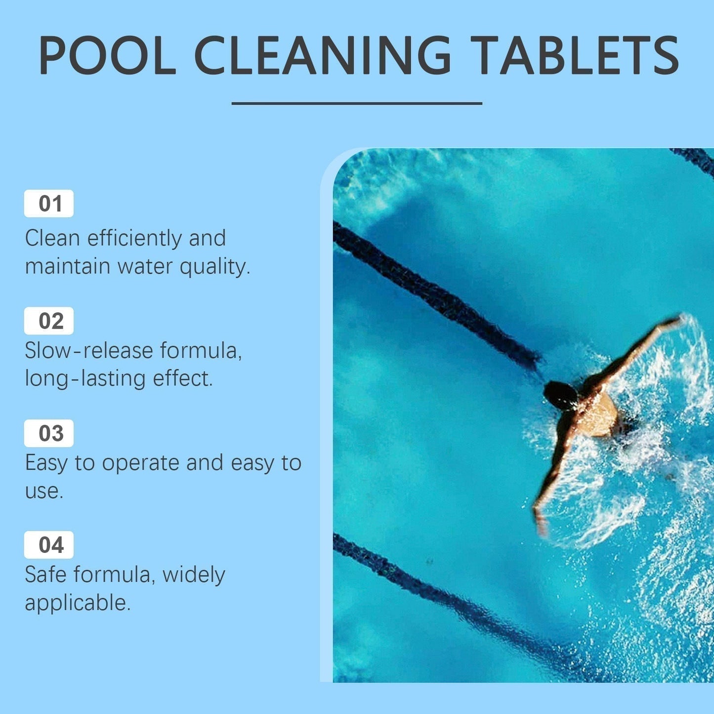 🏊‍♂️ Medence Tisztító Tabletták a Tiszta Vízért 🌊✨