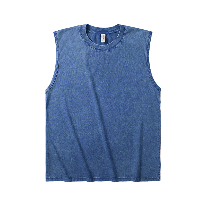 👕 Legkelendőbb retro mosású izmos póló – prémium puha anyag, dinamikus rugalmasság, izomkövető szabás, sokoldalú hétköznapi stílus